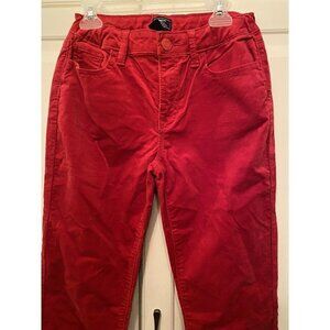 GAP Girl’s Size 14 Red Brushed‎ Cotton Skinny Jean